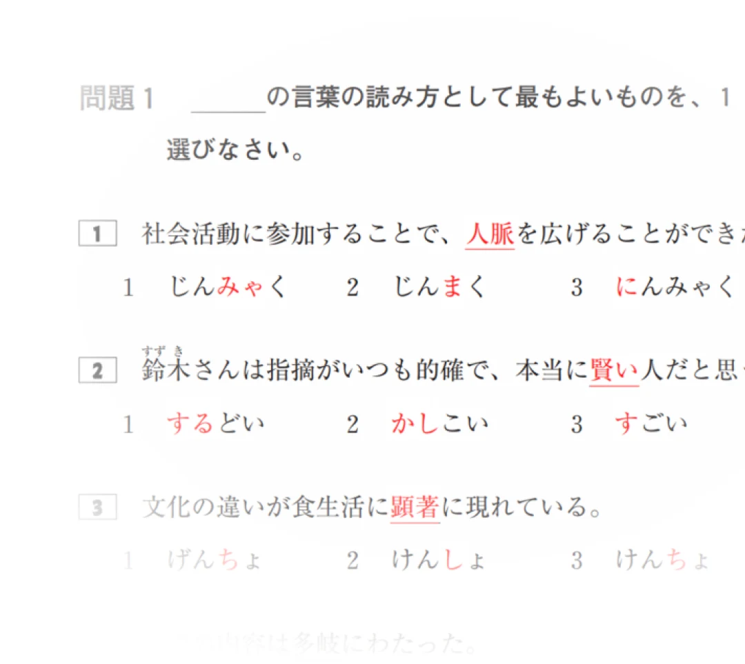 JLPT Example